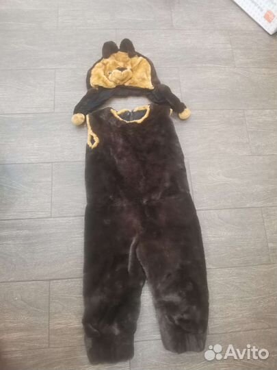 Новогодний костюм для мальчика медведь