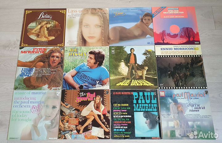 Paul Mauriat, Joe Dassin, Ennio Morricone, Ventura