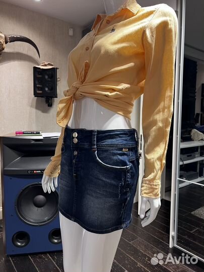 Джинсовая юбка iceberg 40 xs