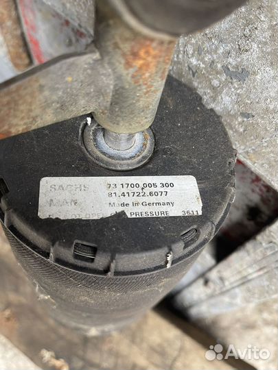 Амортизатор кабины man