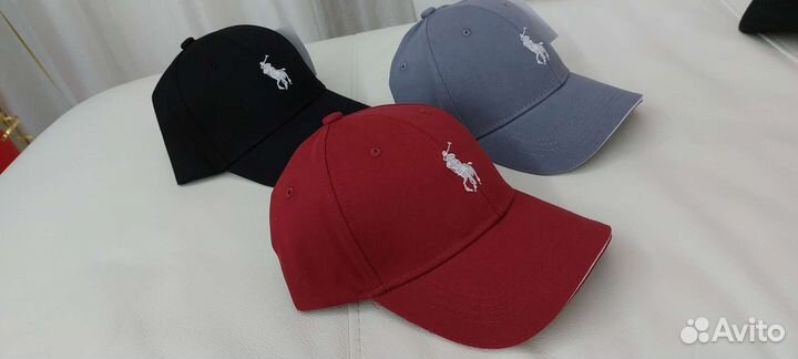 Бейсболка Polo только чёрная