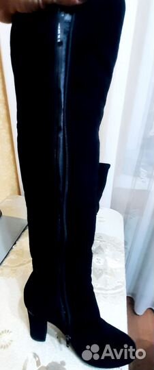 Сапоги ботфорты зимние размер 39