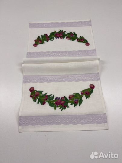 Вышитые рушники от