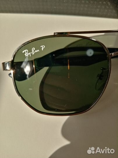 Солнцезащитные очки Ray-Ban Marshal зелёные polari