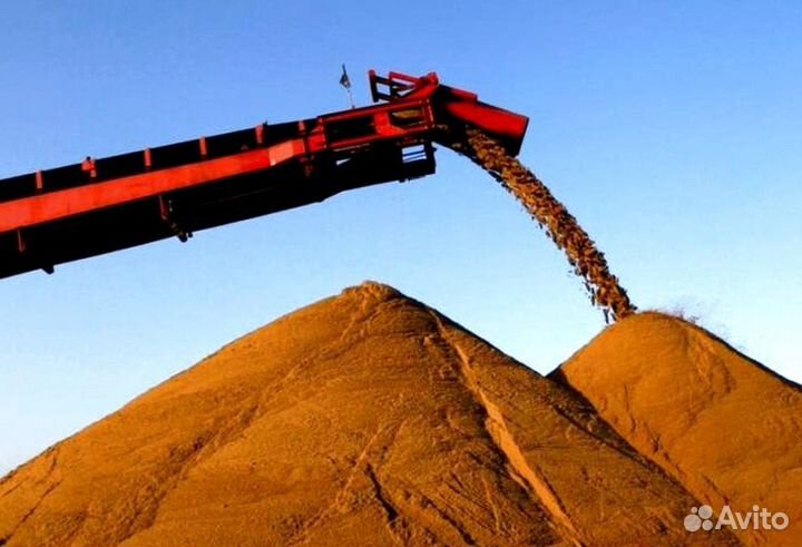 Песок карьерный от 10м3