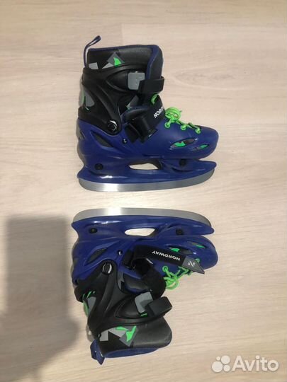 Коньки детские раздвижные (30-33)