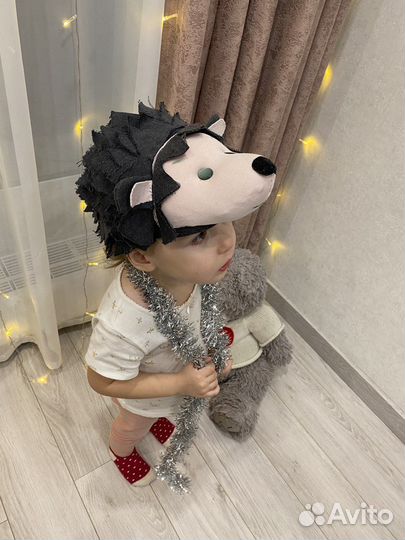 Аренда костюма ежик и серый волк