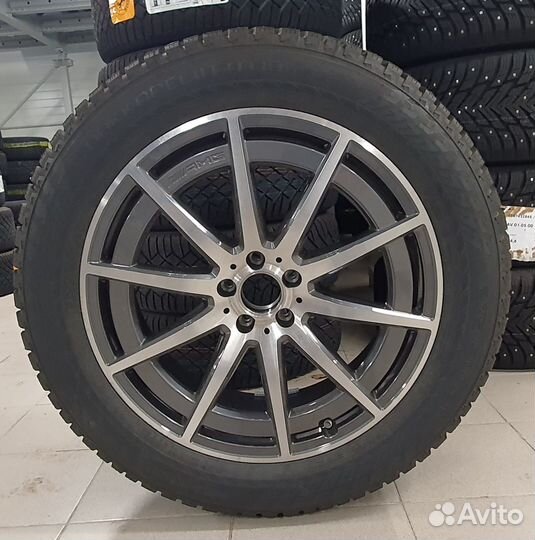Колеса в сборе R21 зимние шипы для GLS 6.3 (X167)