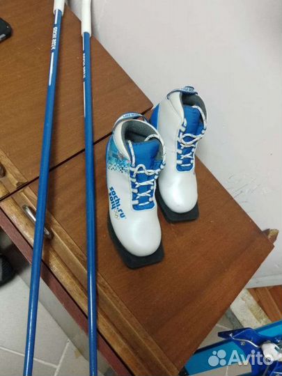Горные лыжи детские комплект
