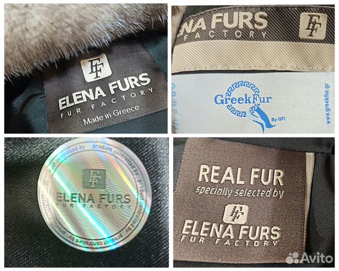 Шуба норковая Elena Furs летучая мышь 46-50