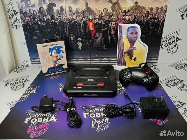 Sega Mega Drive 2, приставка