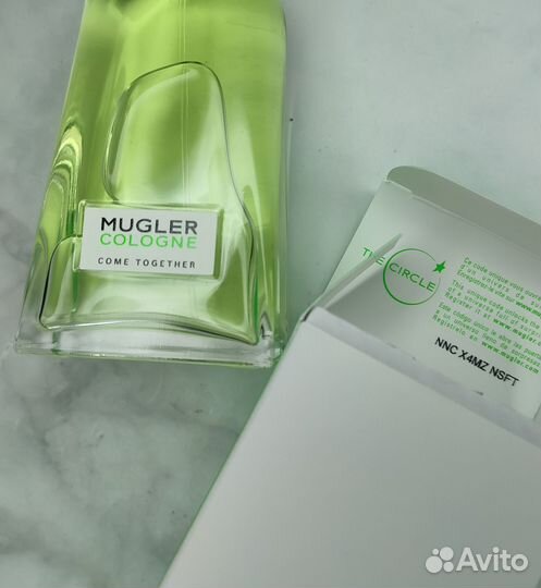 Mugler cologne come together туалетная вода