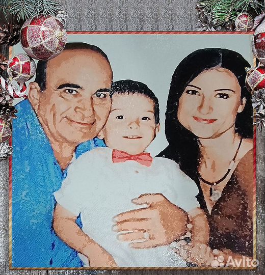 Алмазная мозаика по фото - производство