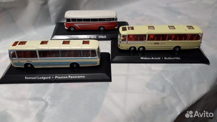 Модель автобусов 1/72