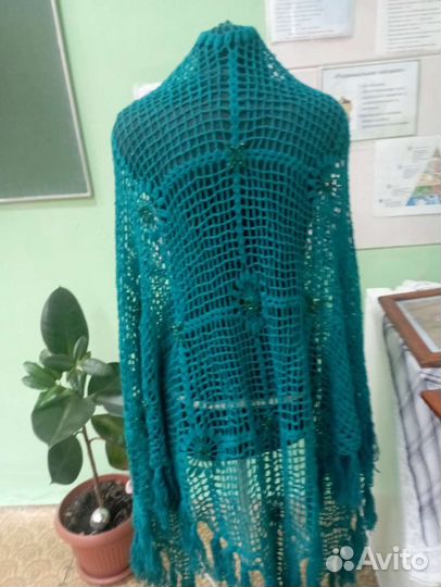 Шаль ручной работы