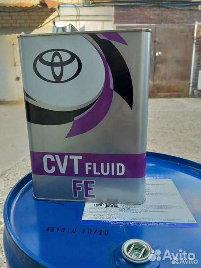 Масло трансмиссионное toyota cvt FE