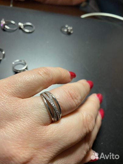 Кольца серебряные (925 пр.)