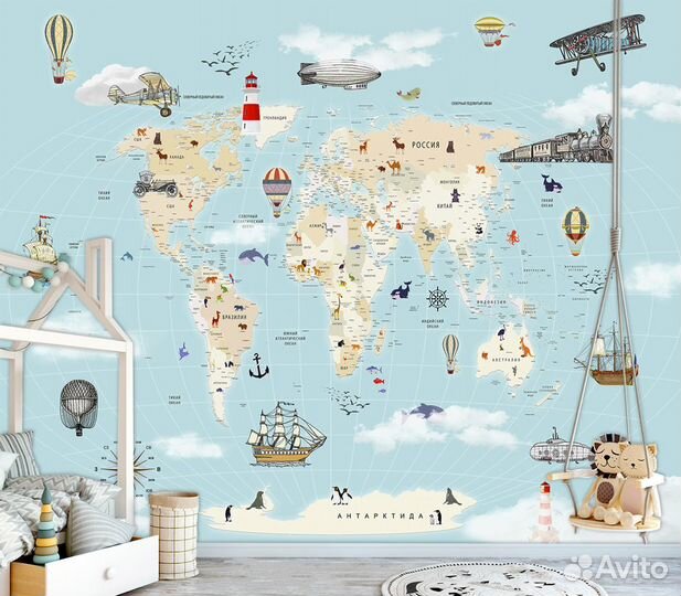 Бесшовные фотообои