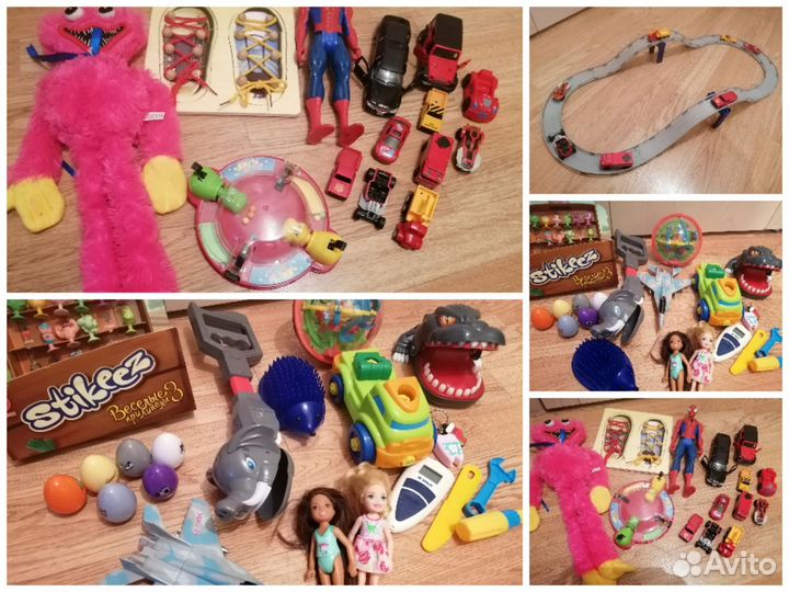 Детские развивающие игрушки пакетом