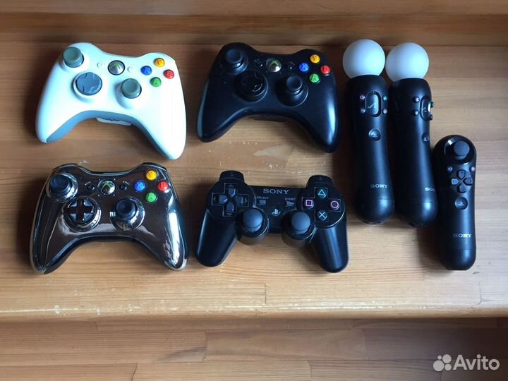 Аксессуары для приставок Playstation 1-4,Xbox