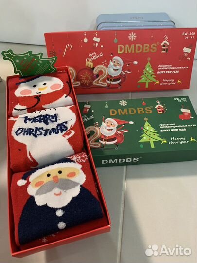 Новогодние носки