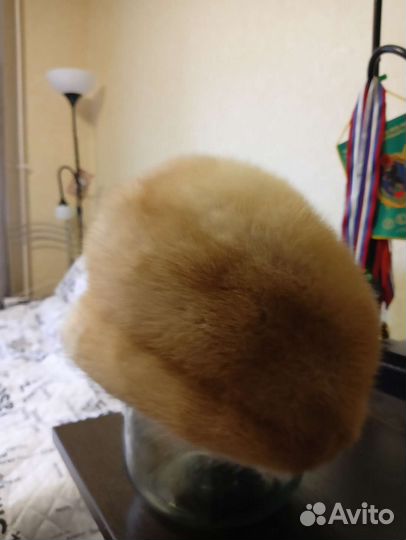 Шапка норковая женская