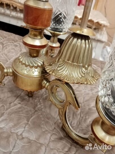 Люстра хрусталь СССР