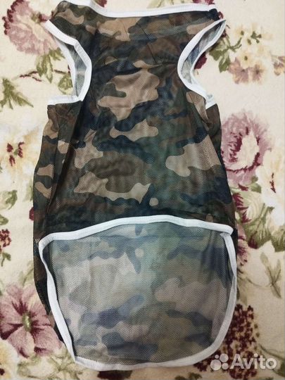 Майка в сетку для собак