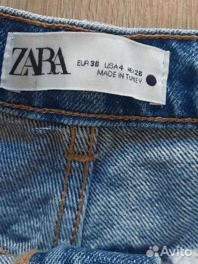 Джинсы zara