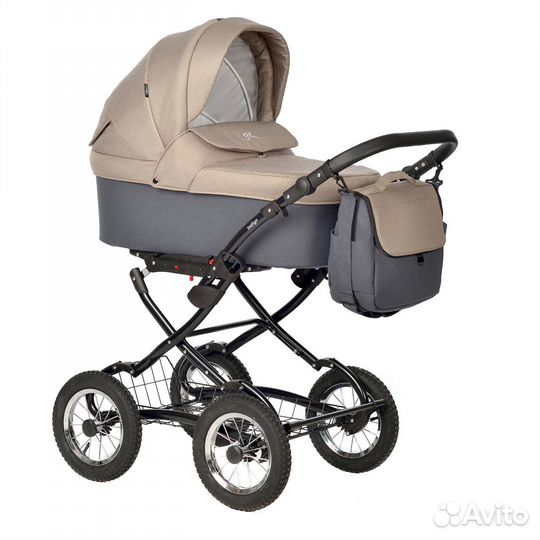 Коляска-люлька Indigo blues Classic