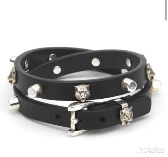 Браслет Gucci нат кожа размер S и М наличие