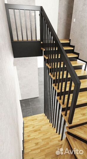 Изготовление и установка лестниц