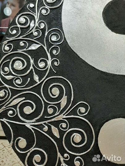 Картина интерьерная,Инь-ян