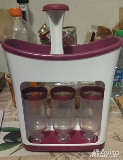 Станция для фасовки детского пюре