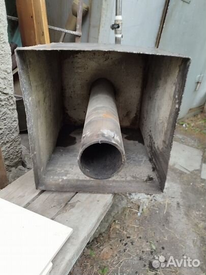 Печка для бани с баком