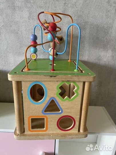 Деревянный куб