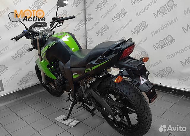 Мотоцикл дорожный Motoland bandit 250 зеленый