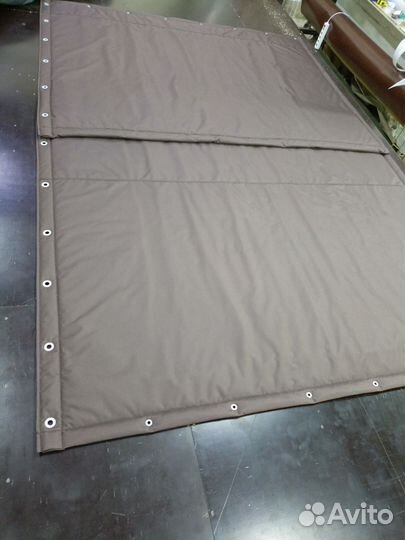 Штора в гараж утепленная