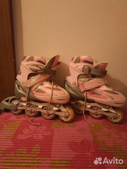 Роликовые коньки детские раздвижные