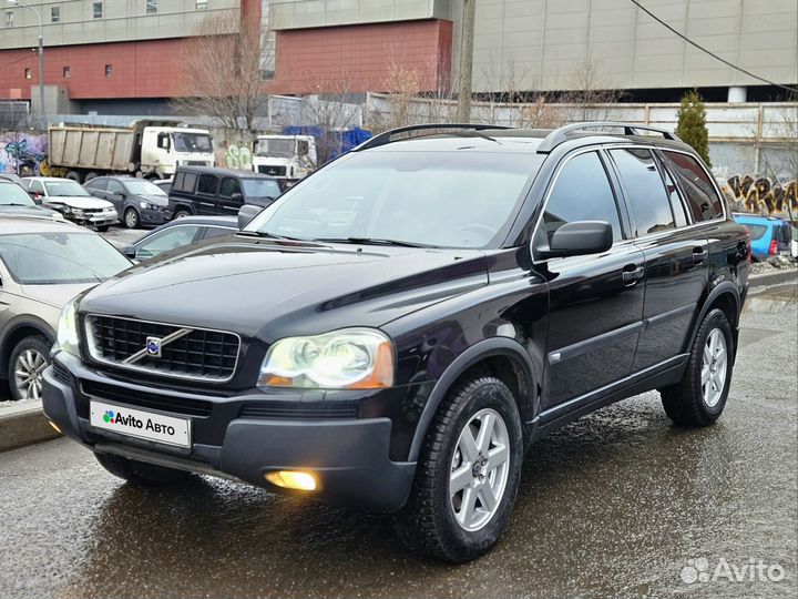 Volvo XC90 2.5 AT, 2005, 173 450 км