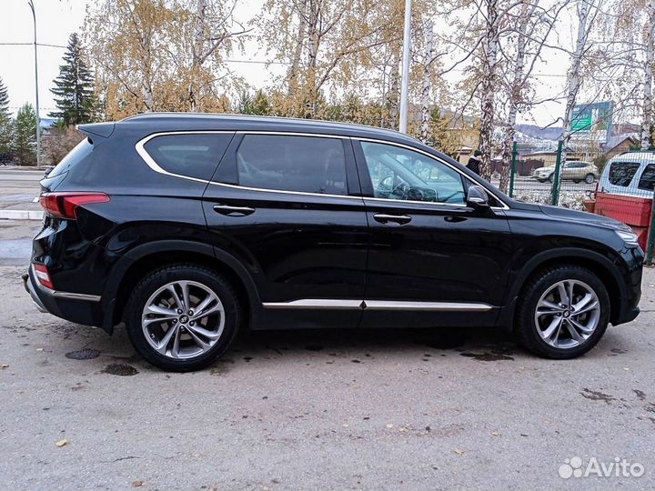 Hyundai Santa Fe 2.2 AT, 2019, 149 555 км