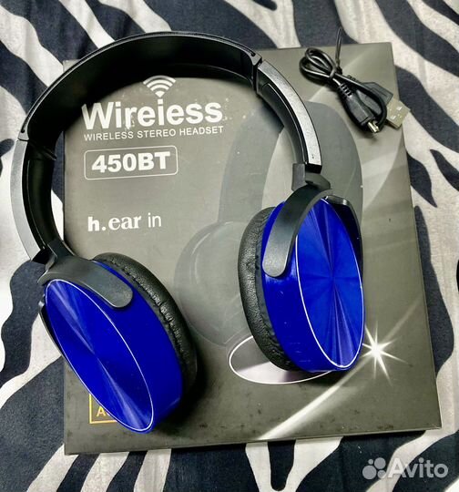 Наушники Wireless 450BT Bluetooth/TF/FM