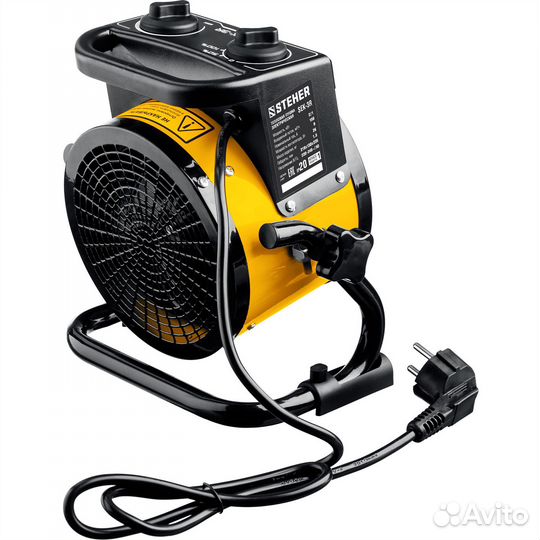 Электрическая тепловая пушка steher, 2 кВт, мкн