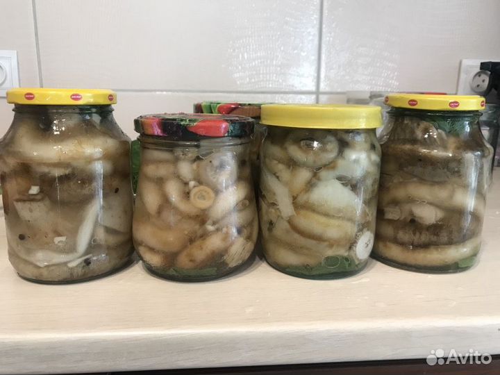 Грибы сырые грузди соленые