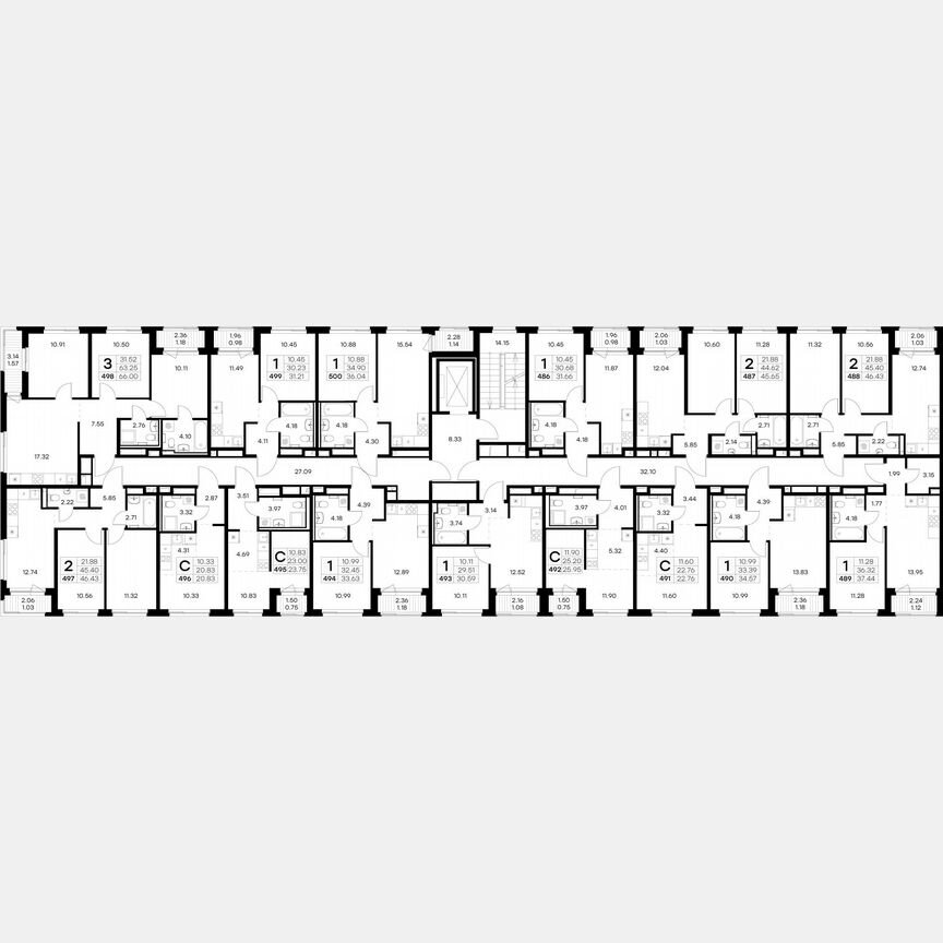 1-к. квартира, 37,4 м², 7/9 эт.