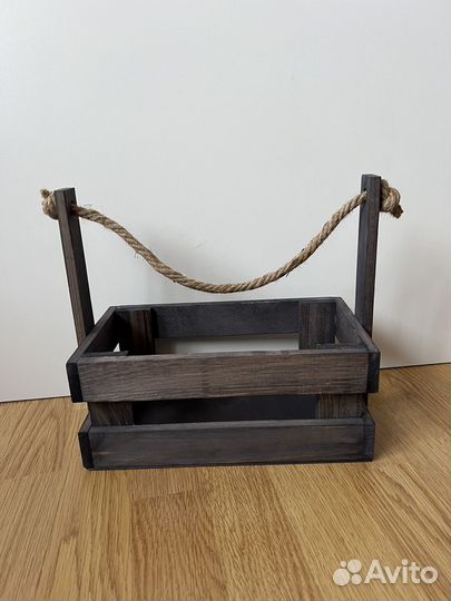 Ящик деревянный подарочный