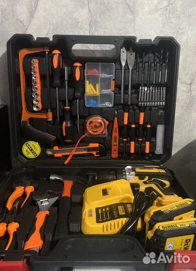 Набор шуруповерт dewalt