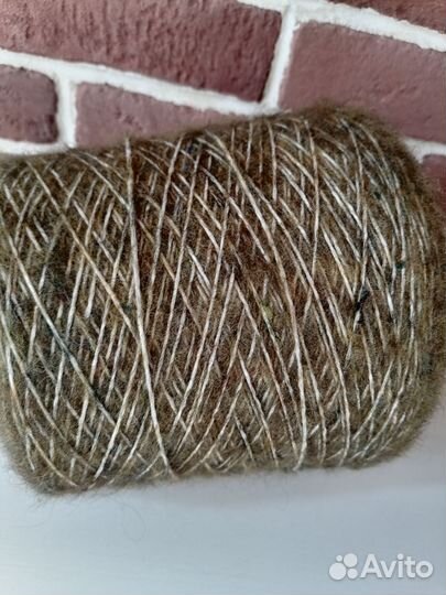 Хлопковый твид с альпакой