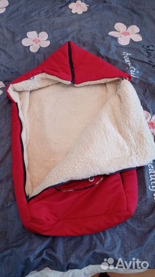 Зимний конверт в коляску