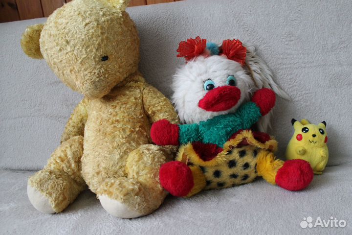 Мишка СССР опилки Поночка Дисней Пикачу